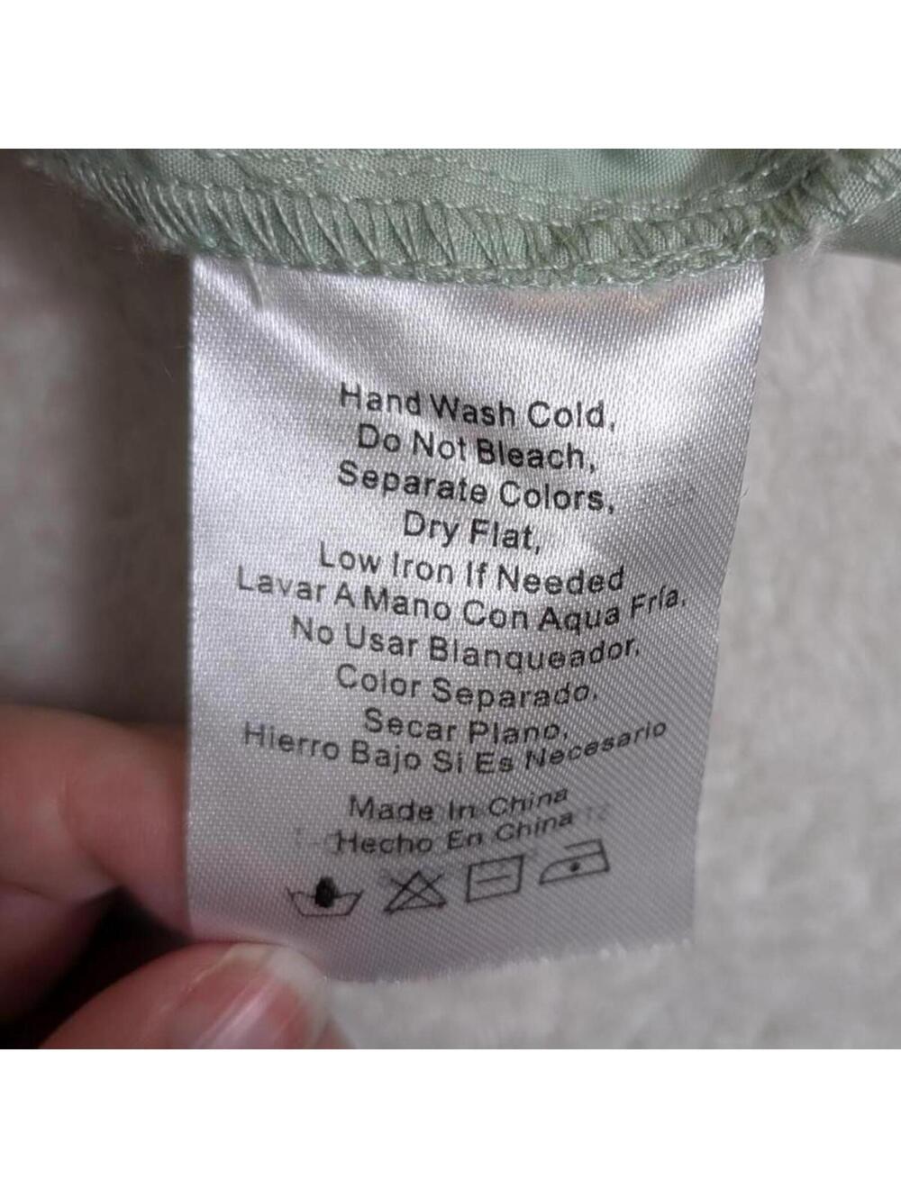 Patel Mint Green Small Coquette Romantic Summer Wedding Emory Park Mini Dress - Picture 8 of 8